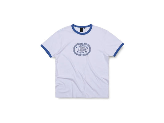 Former Merchandise - CELTIC RINGER T-SHIRT - White Cobalt - ARROW & BEAST