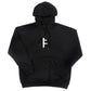 Former - COMPOSED HOOD BLACK - BLACK - ARROW & BEAST