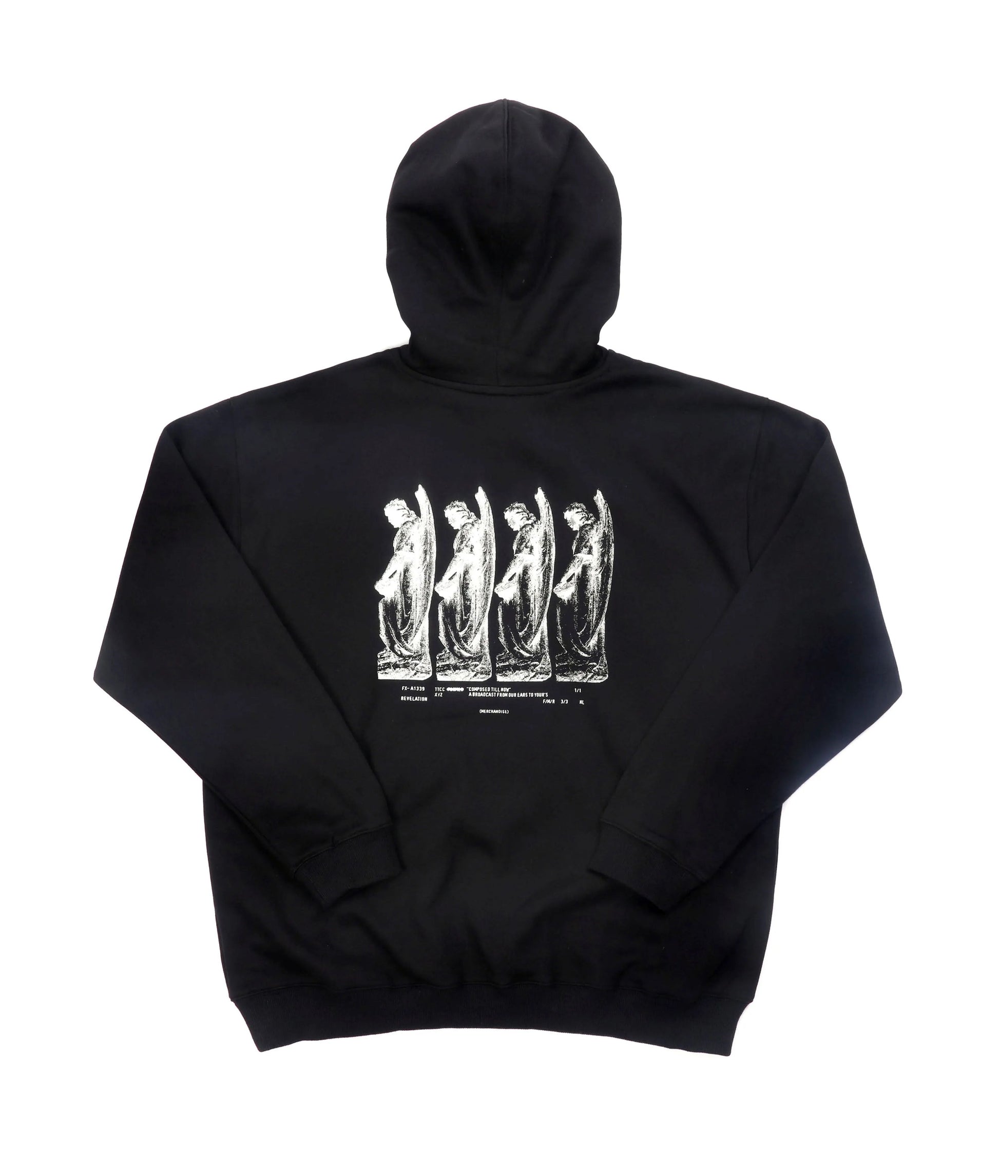 Former - COMPOSED HOOD BLACK - BLACK - ARROW & BEAST