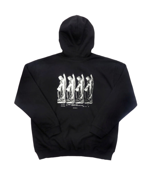 Former - COMPOSED HOOD BLACK - BLACK - ARROW & BEAST