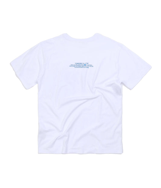 Former - COMPOSED T-SHIRT WHITE - WHITE - ARROW & BEAST
