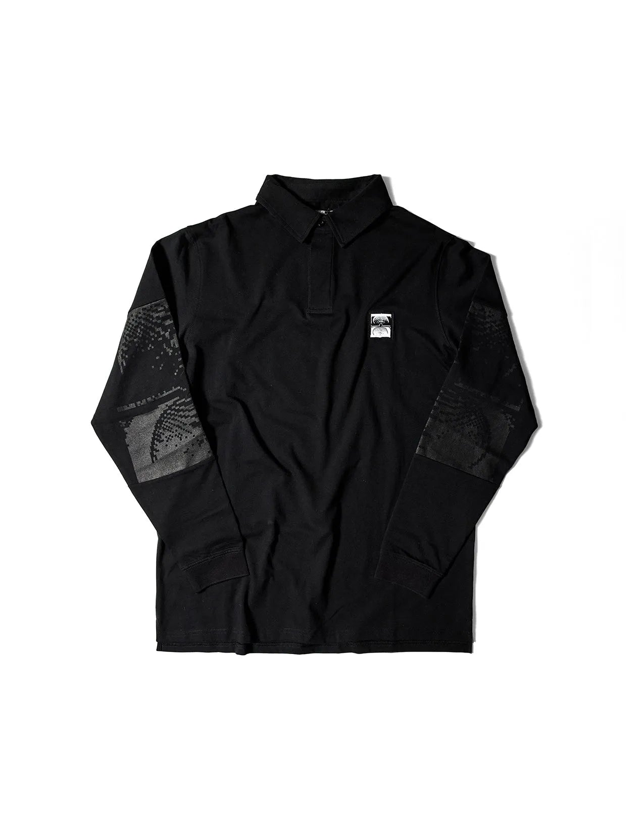 Former - REYNOLDS RUGBY SHIRT - Black - ARROW & BEAST