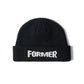 Former - IGNITION BEANIE - Black - ARROW & BEAST
