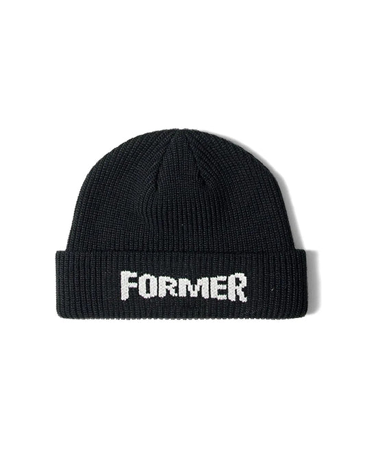 Former - IGNITION BEANIE - Black - ARROW & BEAST