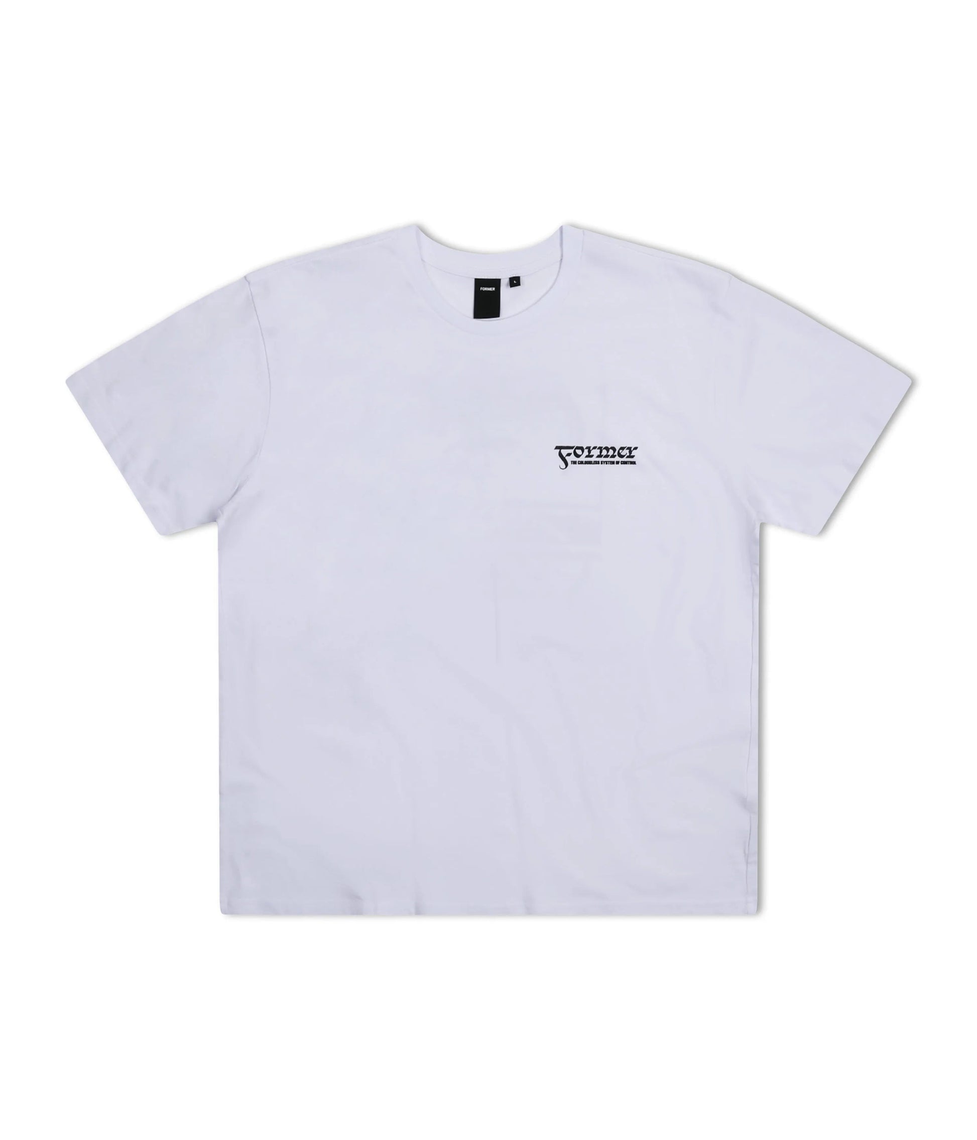 Former Merchandise - CRUX TRIBUTE T-SHIRT - WHITE - ARROW & BEAST