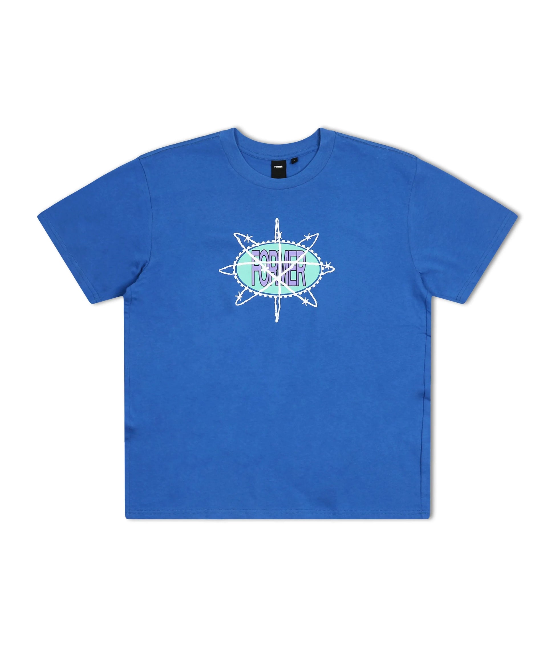 Former Merchandise - UTOPIC T-SHIRT - COBALT - ARROW & BEAST