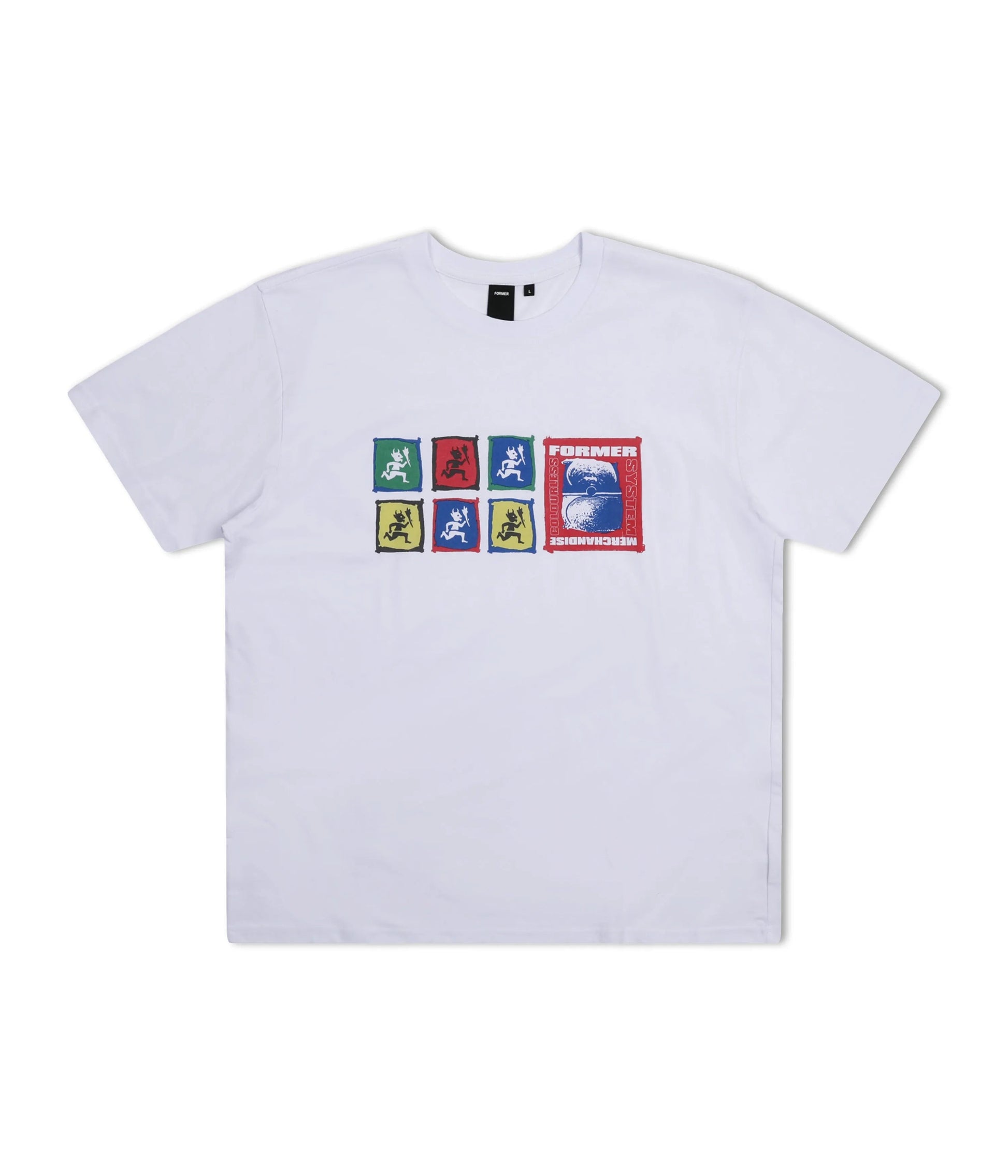 Former Merchandise - REMAINING T-SHIRT - WHITE - ARROW & BEAST
