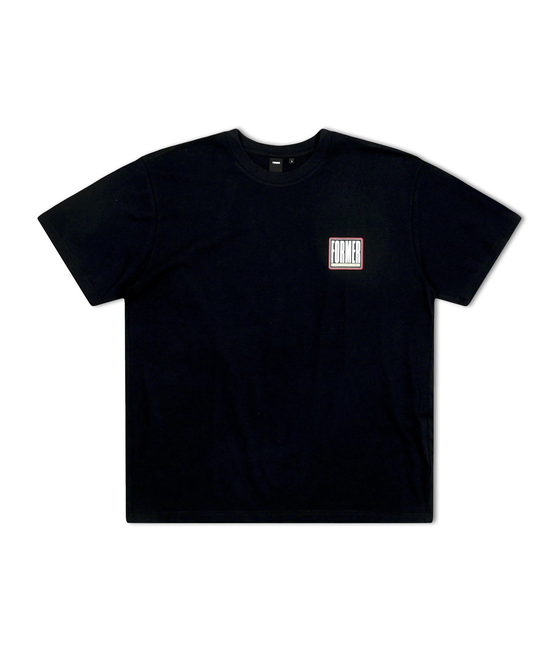 Former Merchandise - GROVEL T-SHIRT - BLACK - ARROW & BEAST