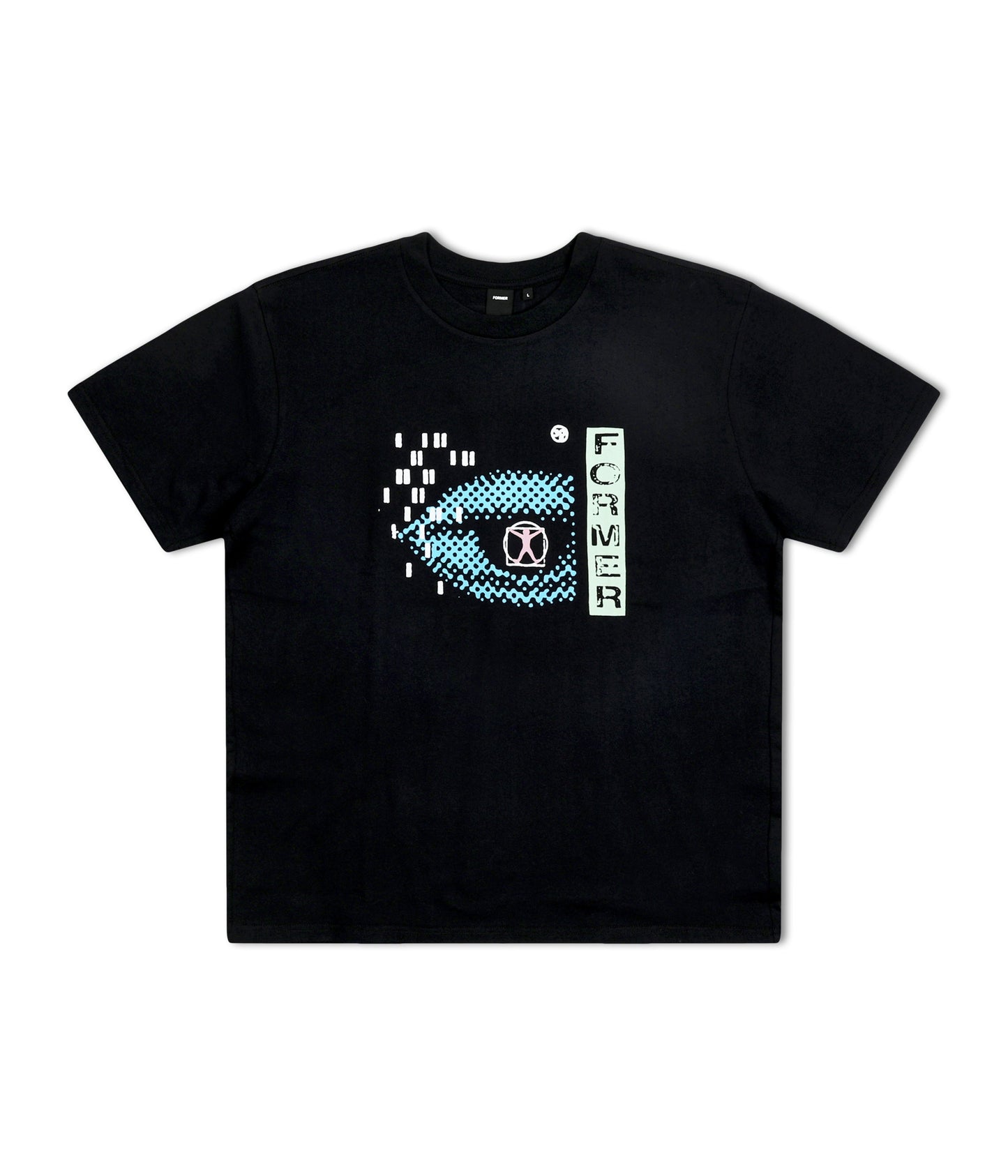Former Merchandise - APERTURE T-SHIRT - BLACK - ARROW & BEAST