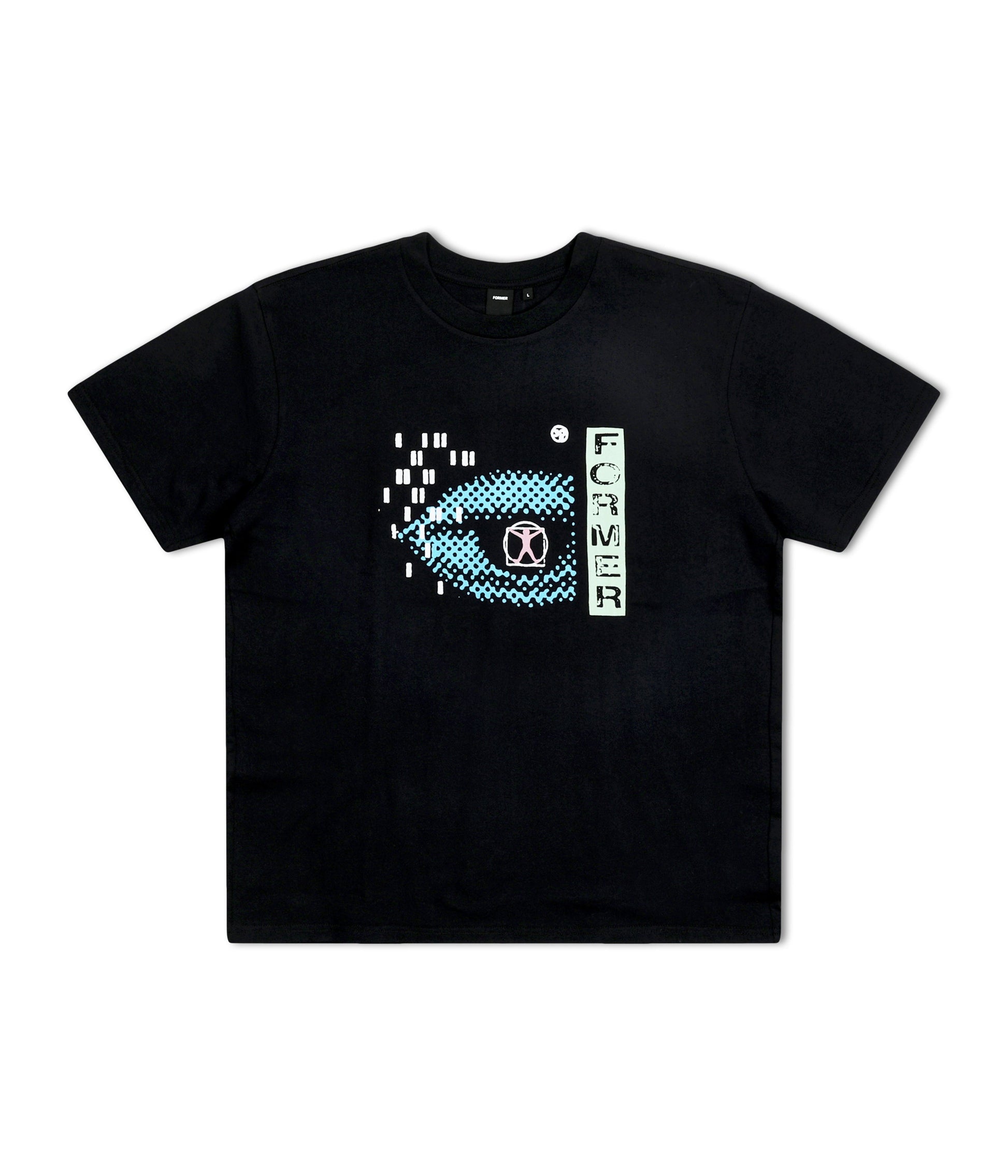 Former Merchandise - APERTURE T-SHIRT - BLACK - ARROW & BEAST