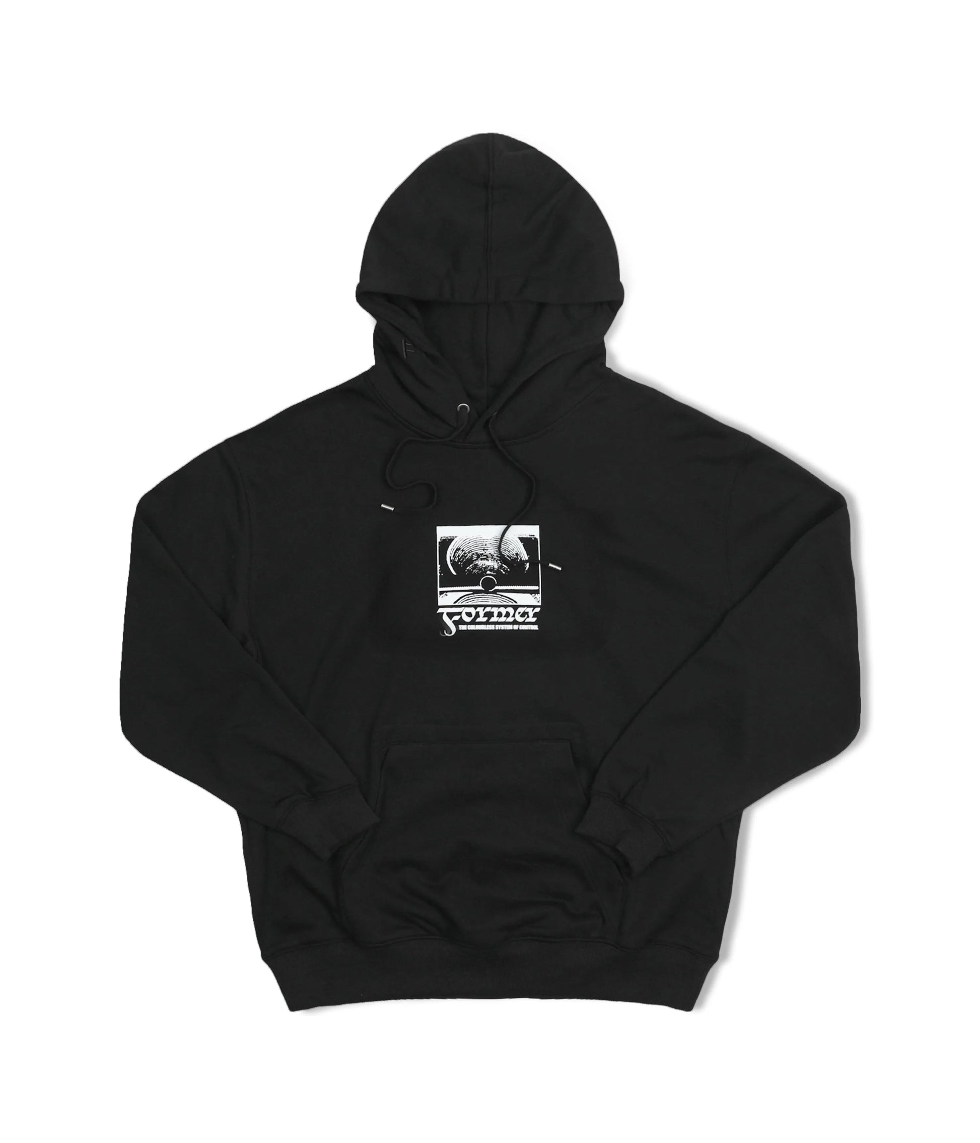 Former Merchandise - CRUX TRIBUTE HOOD - BLACK - ARROW & BEAST