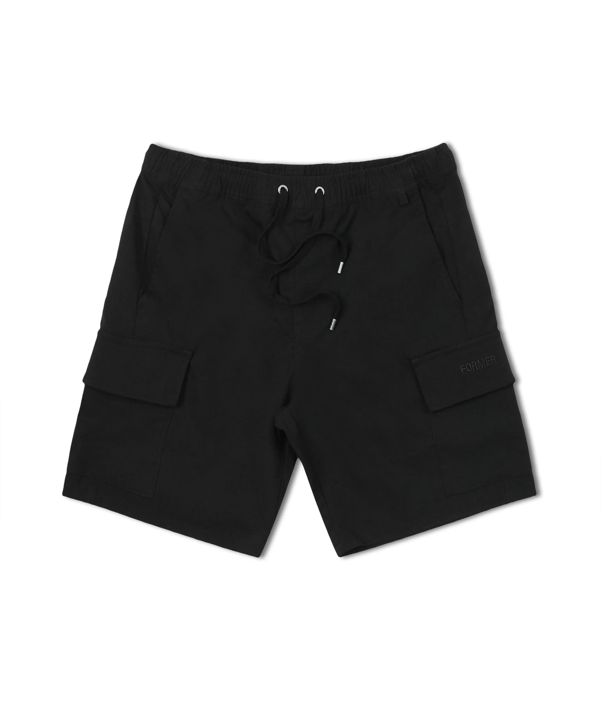 Former Merchandise - PRAYER CARGO WALKSHORT - BLACK - ARROW & BEAST