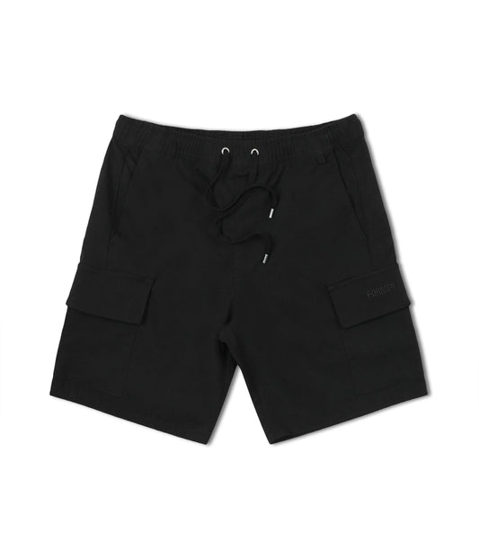 Former Merchandise - PRAYER CARGO WALKSHORT - BLACK - ARROW & BEAST