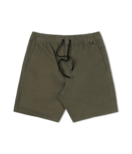 Former Merchandise - PRAYER HERRINBONE WALKSHORT - ARMY - ARROW & BEAST