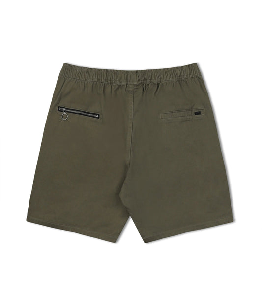 Former Merchandise - PRAYER HERRINBONE WALKSHORT - ARMY - ARROW & BEAST