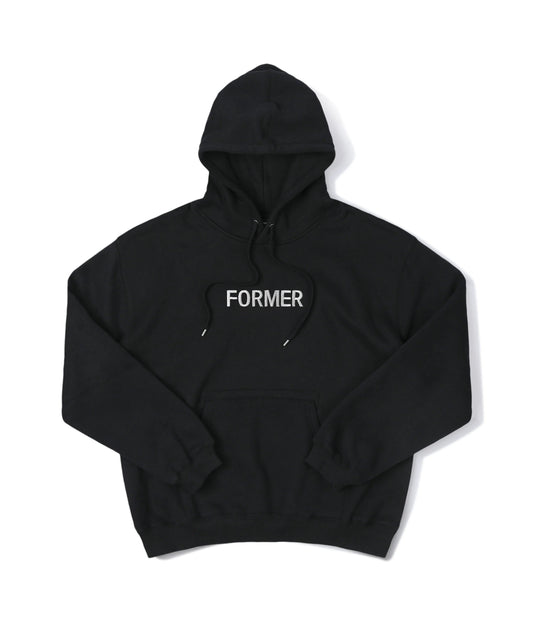 Former Merchandise - LEGACY EMB HOOD - Black - ARROW & BEAST