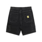 Former Merchandise - REYNOLDS DISTEND WALKSHORT - Black Stone - ARROW & BEAST
