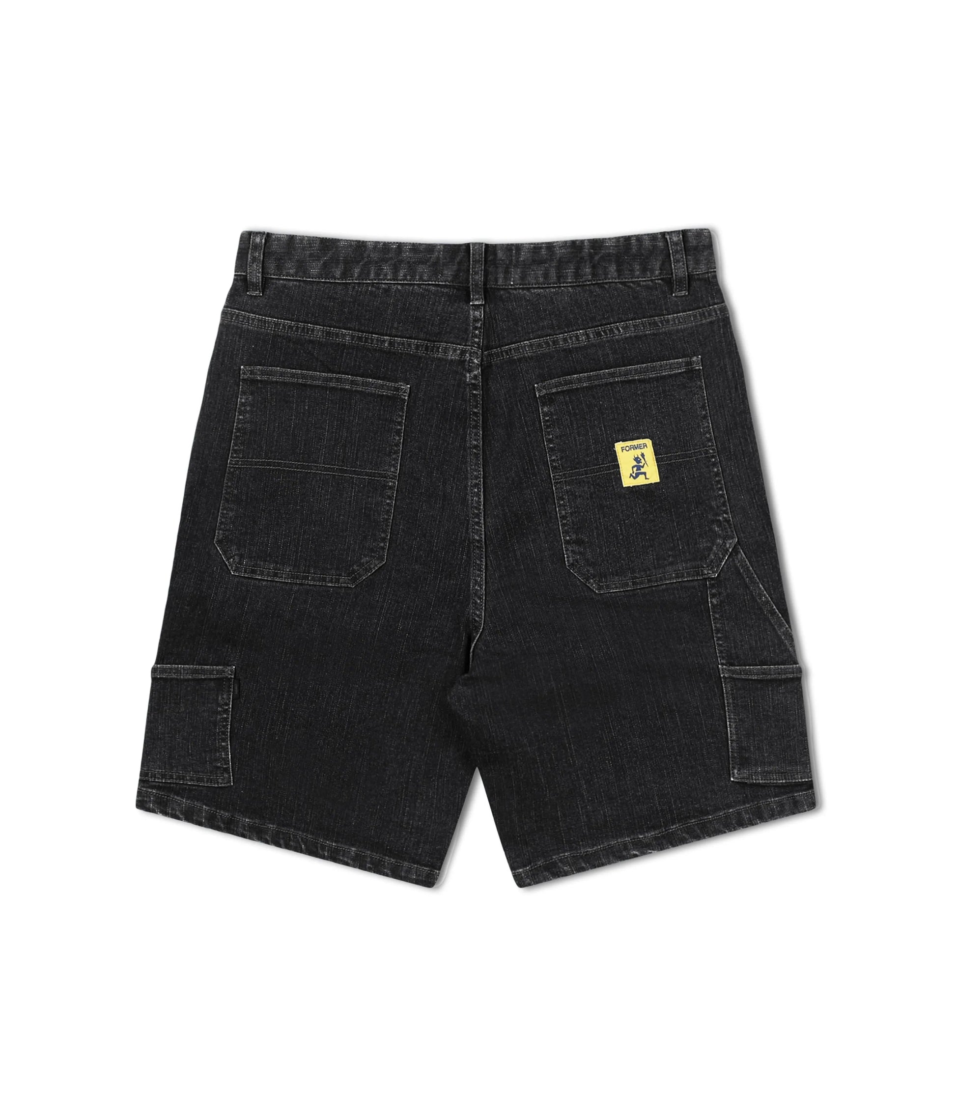 Former Merchandise - REYNOLDS DISTEND WALKSHORT - Black Stone - ARROW & BEAST