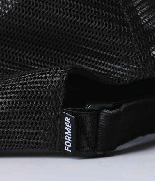 Former Merchandise - WIRE TRUCKER CAP - BLACK - ARROW & BEAST