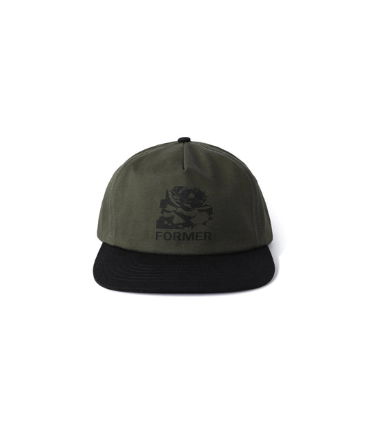 Former Merchandise - ROSE CRUX CAP - OLIVE BLACK - ARROW & BEAST