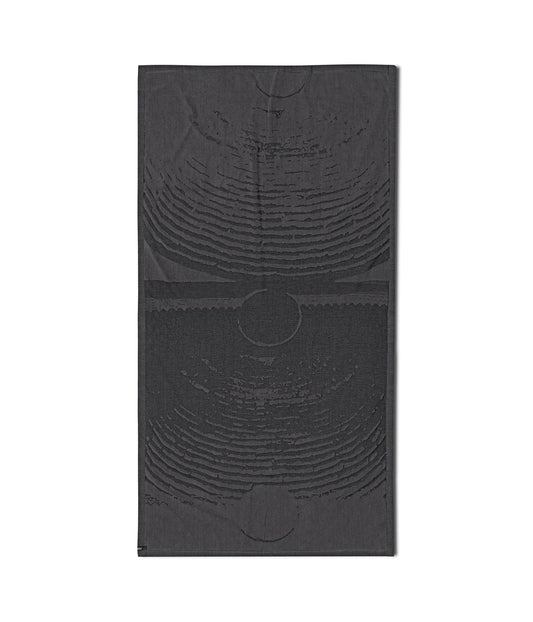 Former Merchandise - CRUX BEACH TOWEL - BLACK CHARCOAL - ARROW & BEAST