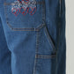Former Merchandise - DISTEND DENIM WALKSHORT - Dark Blue Denim - ARROW & BEAST