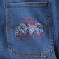 Former Merchandise - DISTEND DENIM WALKSHORT - Dark Blue Denim - ARROW & BEAST