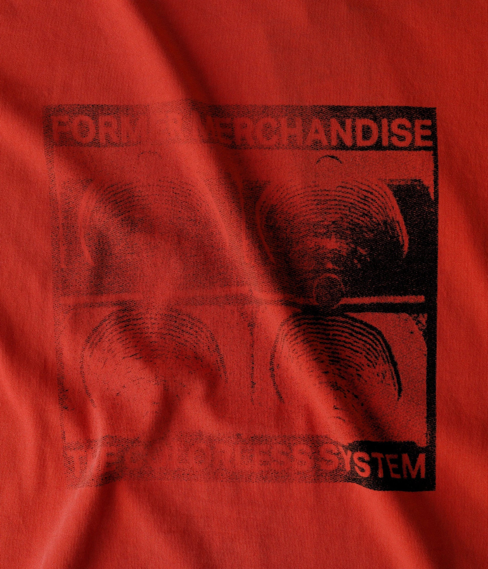 Former Merchandise - CRUX SCAN T-SHIRT - Orange - ARROW & BEAST