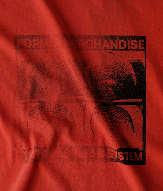 Former Merchandise - CRUX SCAN T-SHIRT - Orange - ARROW & BEAST