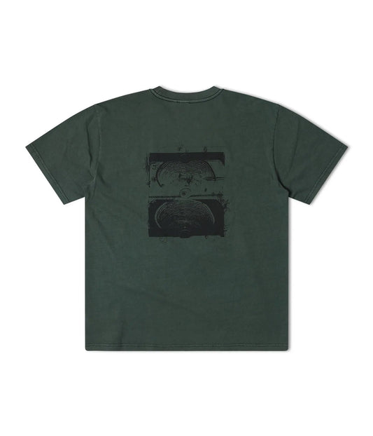 Former Merchandise - CRUX SCRATCH T-SHIRT - WASHED GREEN - ARROW & BEAST