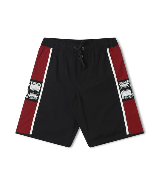 Former Merchandise - MANNERS 18' SWIM TRUNK - BURGUNDY - ARROW & BEAST