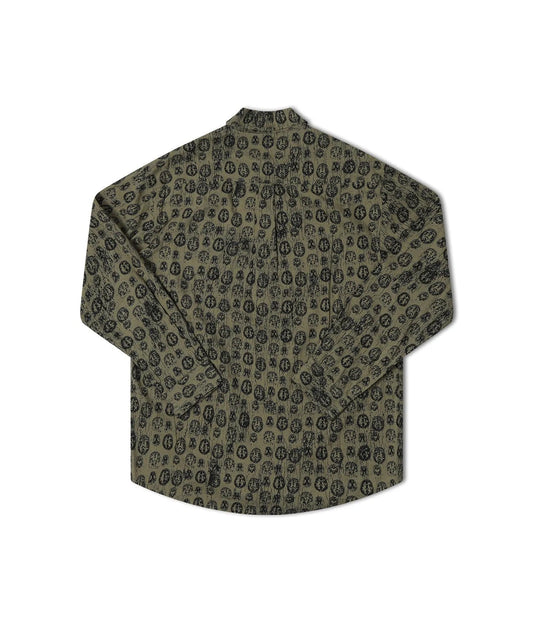 Former Merchandise - VIVIAN RUMINATION LS SHIRT - SAGE - ARROW & BEAST