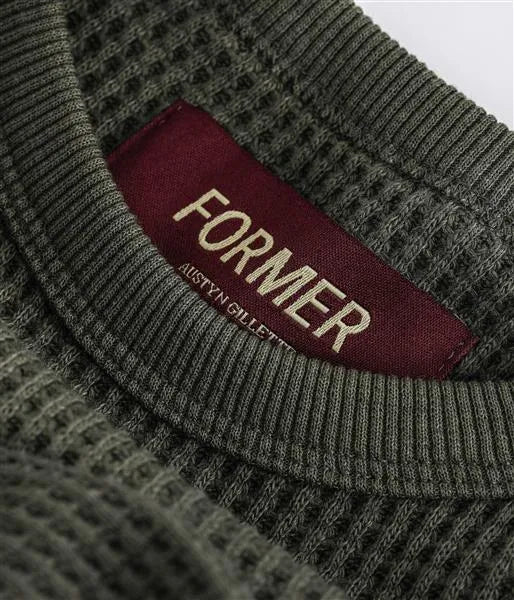 Former Merchandise - AG WAFFLE LS Army - Army - ARROW & BEAST