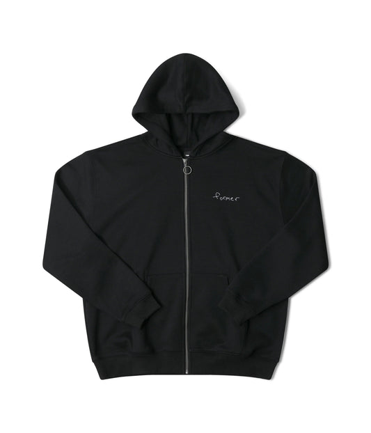 Former Merchandise - STILL LIFE ZIP HOOD Black - Black - ARROW & BEAST