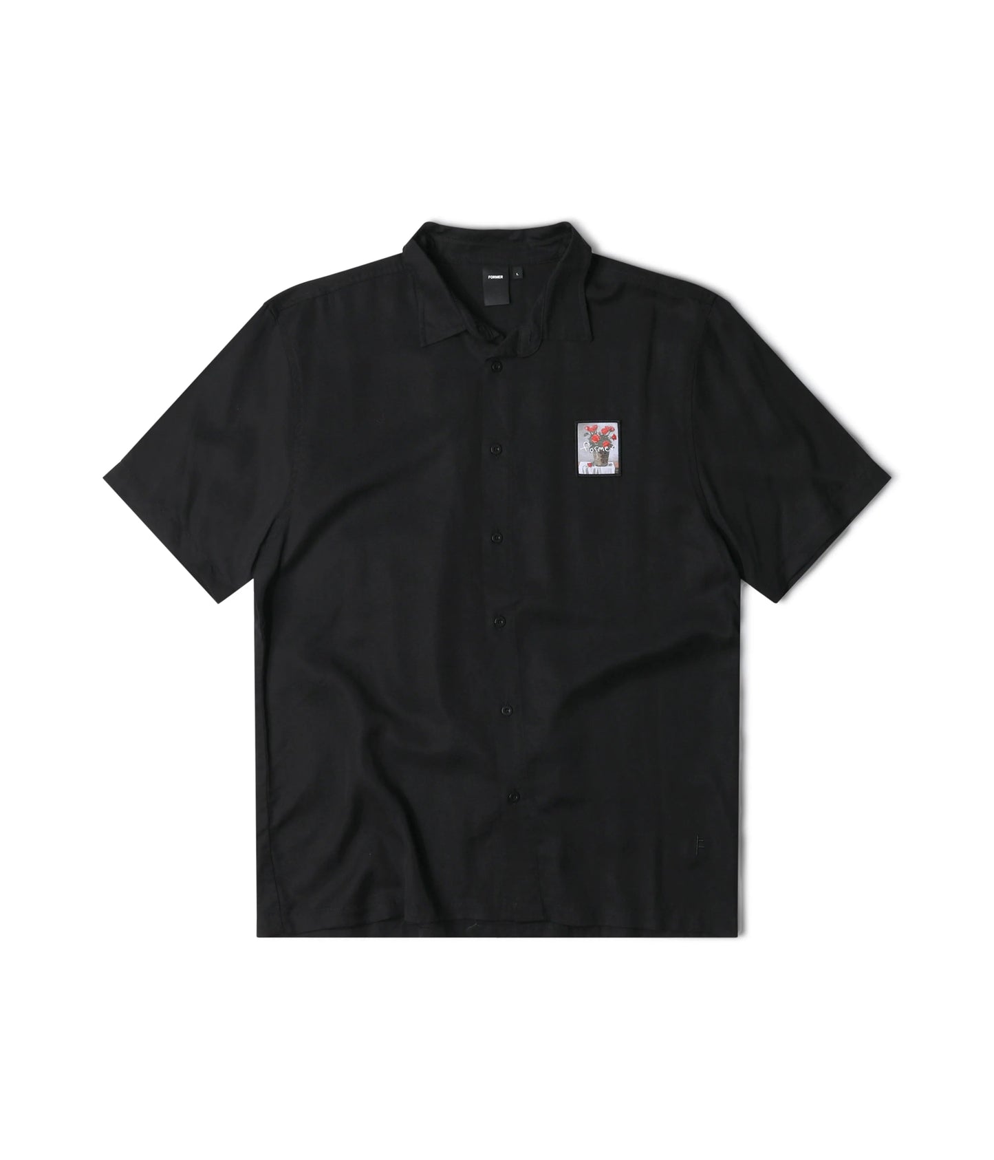 Former Merchandise - VIVIAN STILL LIFE SS SHIRT Black - Black - ARROW & BEAST