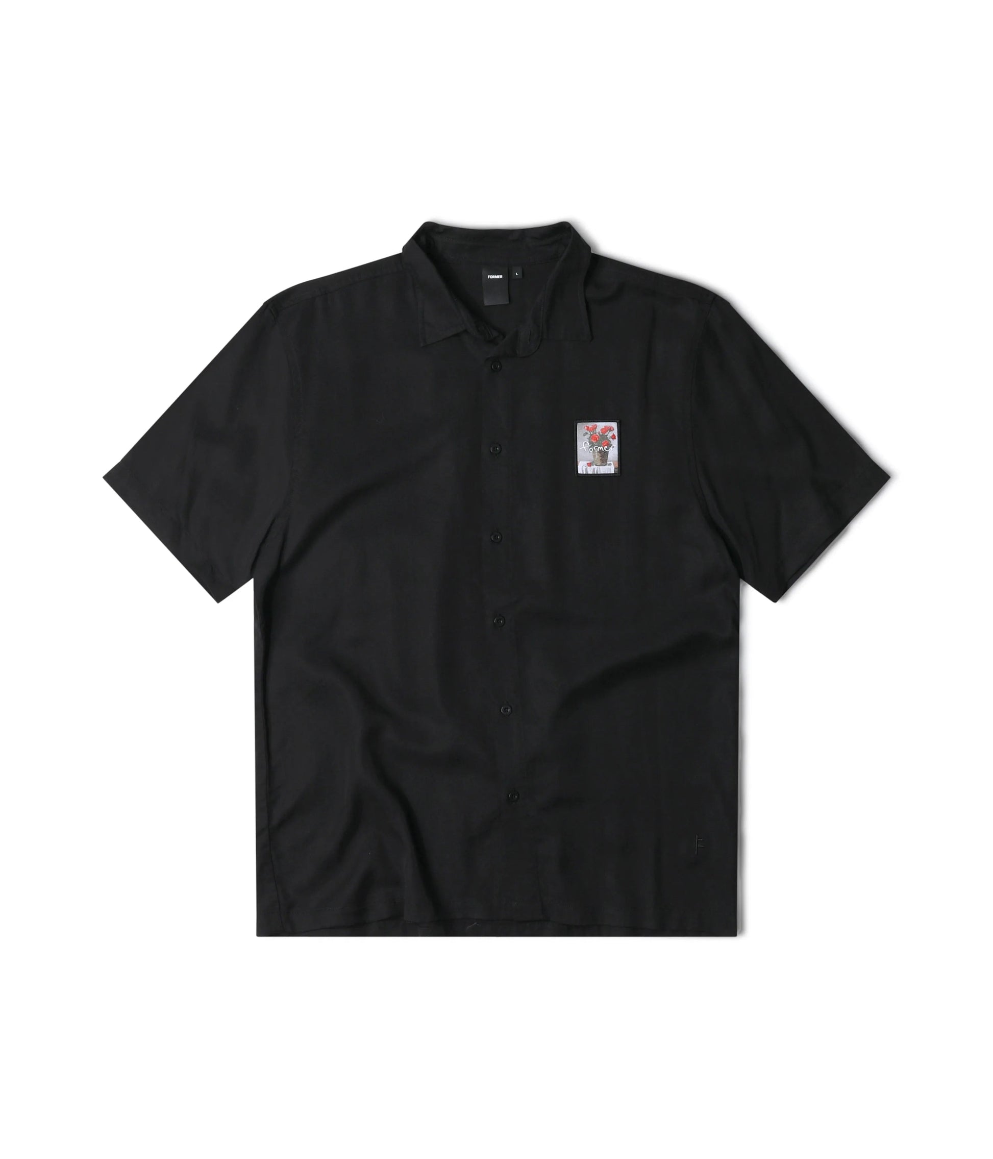 Former Merchandise - VIVIAN STILL LIFE SS SHIRT Black - Black - ARROW & BEAST
