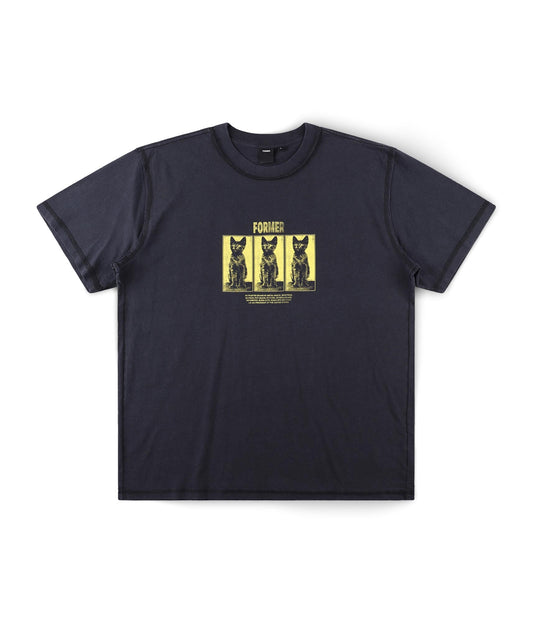 Former Vet T-shirt Washed Black