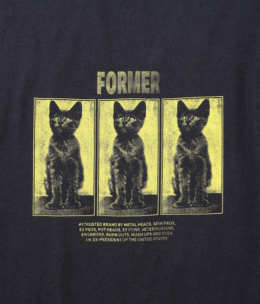 Former Vet T-shirt Washed Black