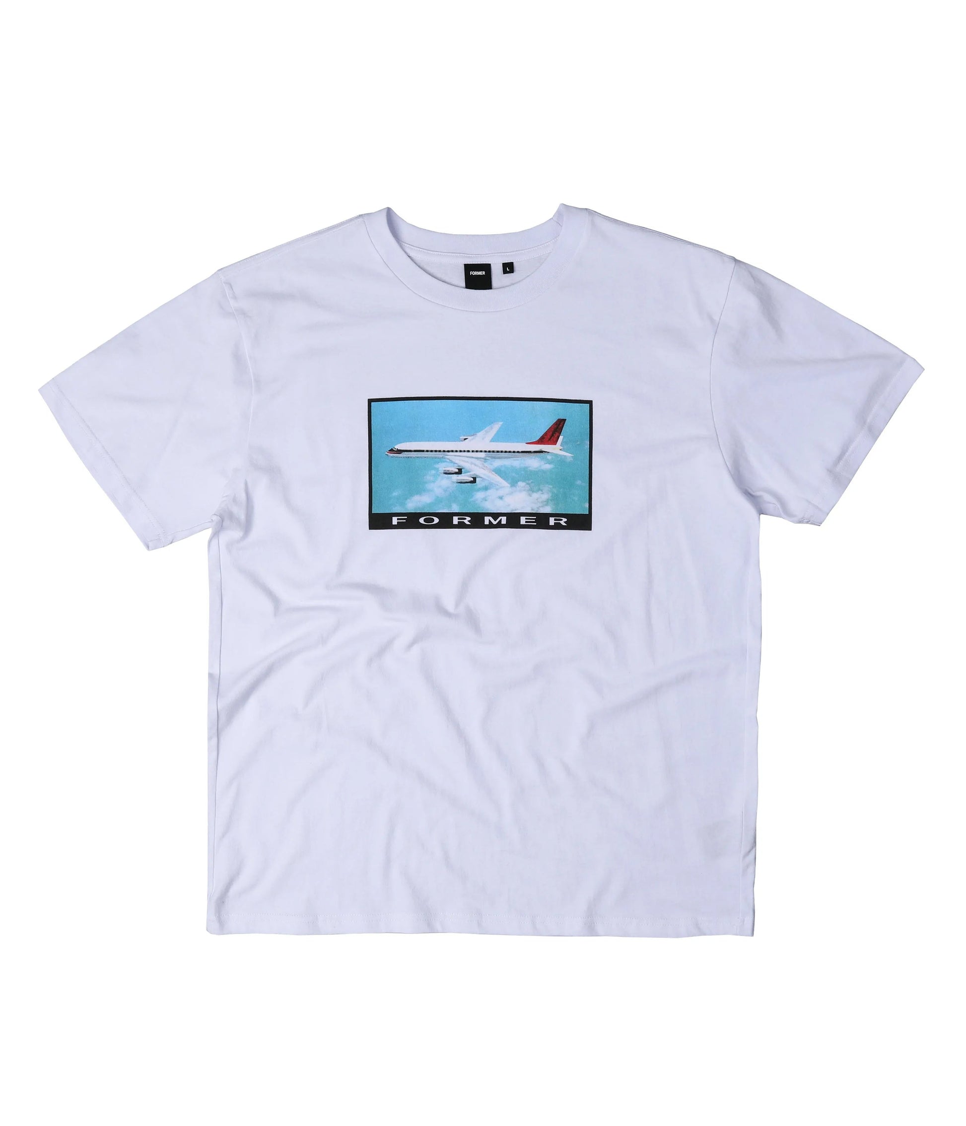 Former - HOVER T-SHIRT WHITE - WHITE - ARROW & BEAST