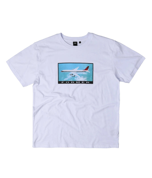 Former - HOVER T-SHIRT WHITE - WHITE - ARROW & BEAST