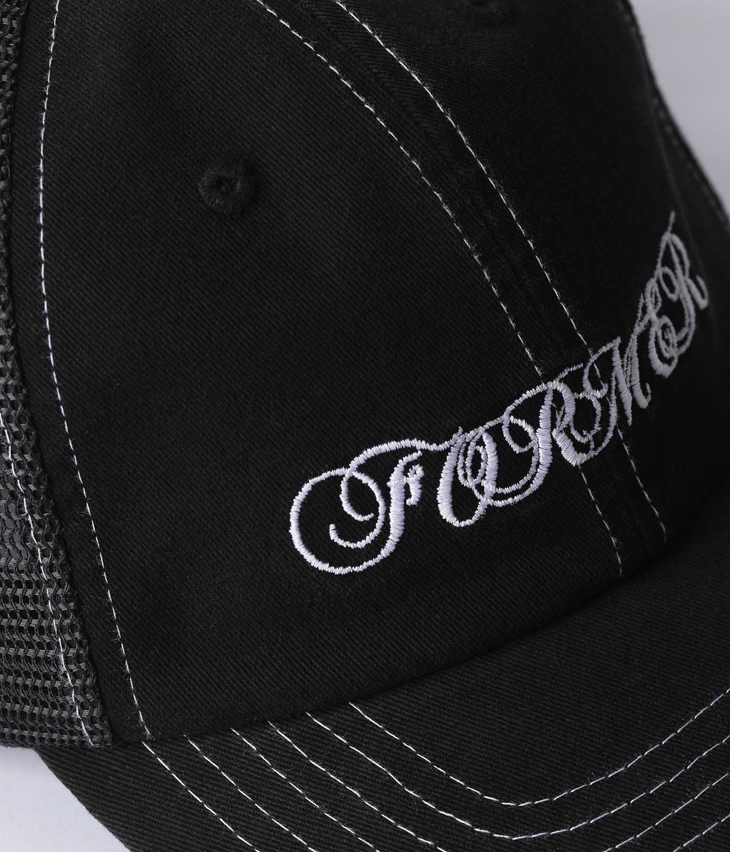 WIRE TRUCKER CAP // BLACK