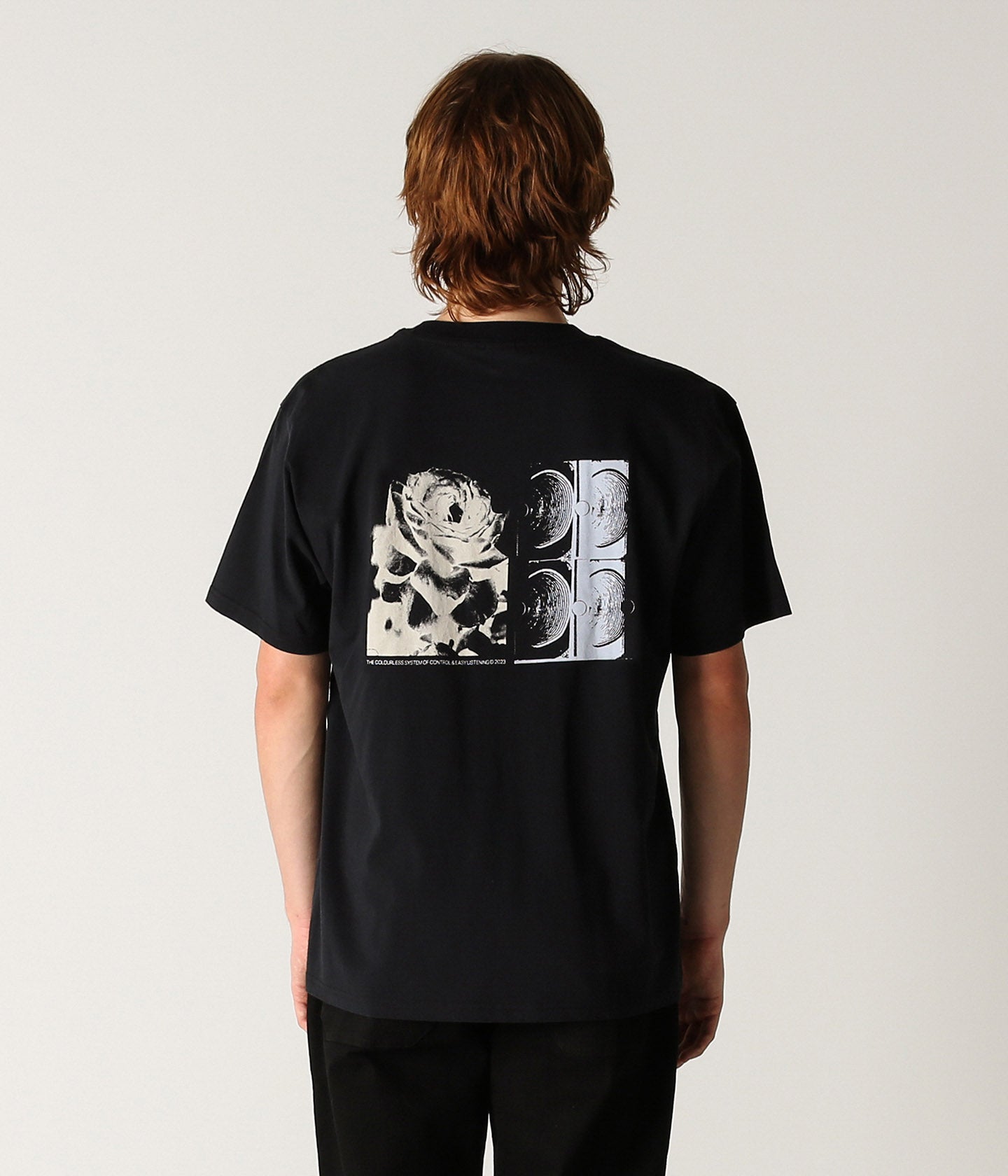 ROSE CRUX T-SHIRT // BLACK