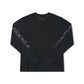 WIRE LS T-SHIRT // WASHED BLACK