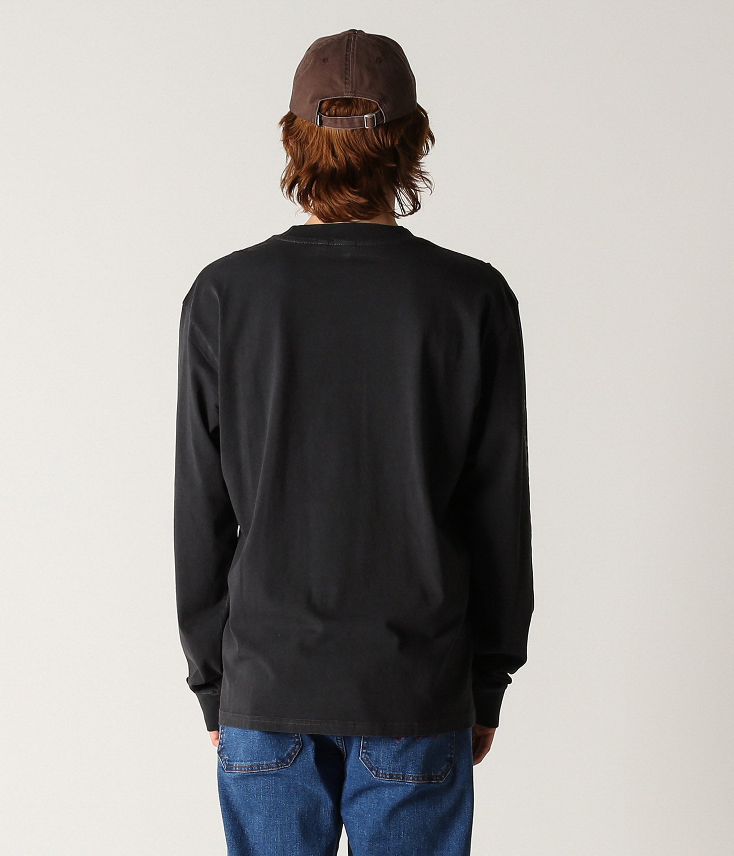 WIRE LS T-SHIRT // WASHED BLACK