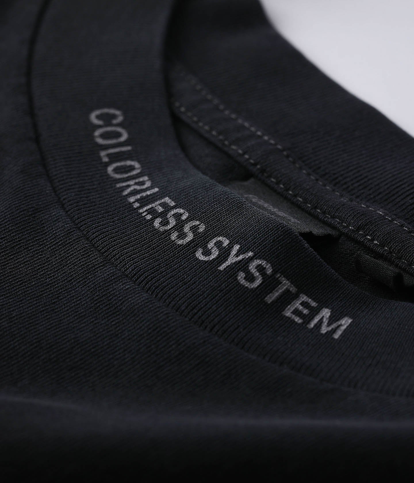 WIRE LS T-SHIRT // WASHED BLACK