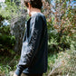 WIRE LS T-SHIRT // WASHED BLACK