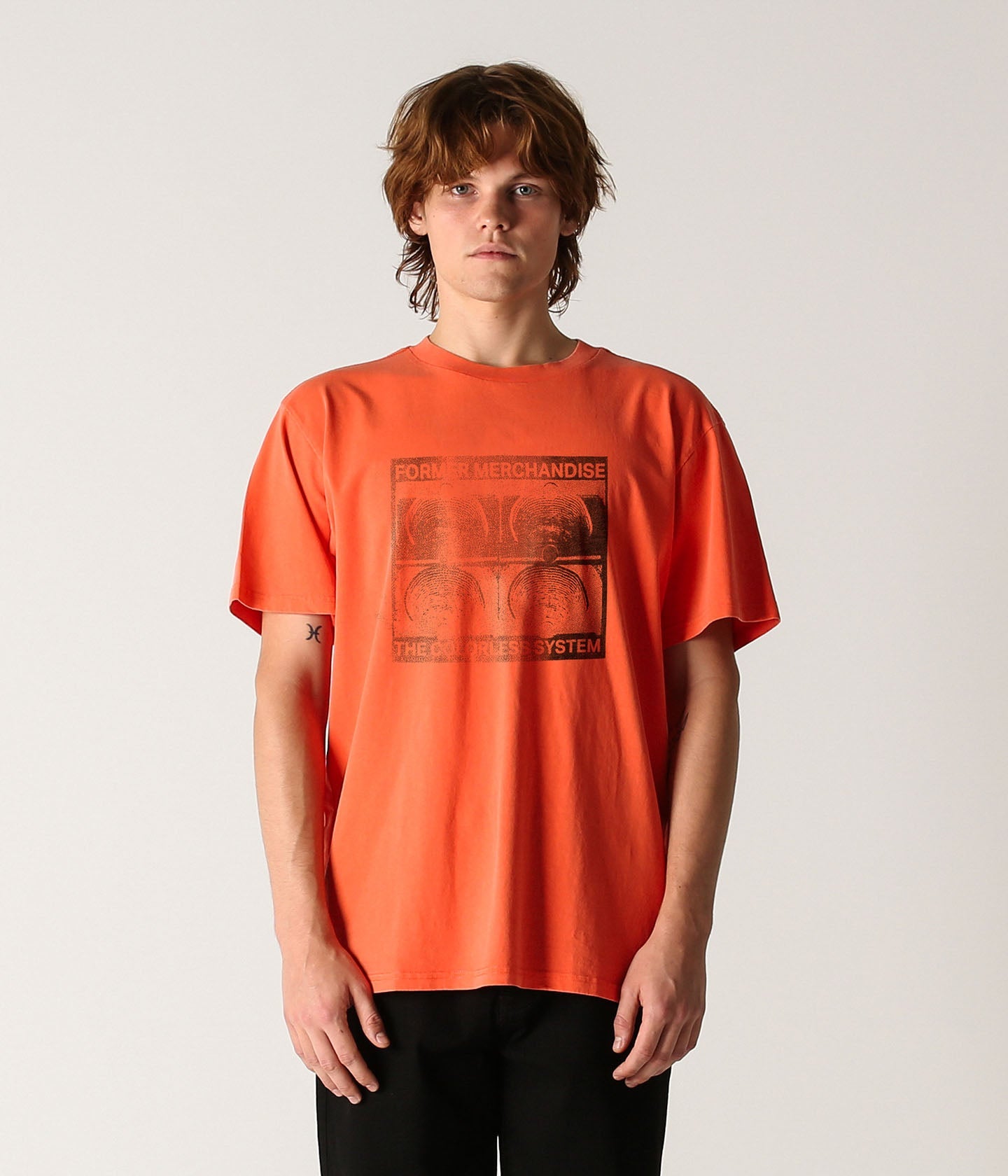 CRUX SCAN T-SHIRT // ORANGE