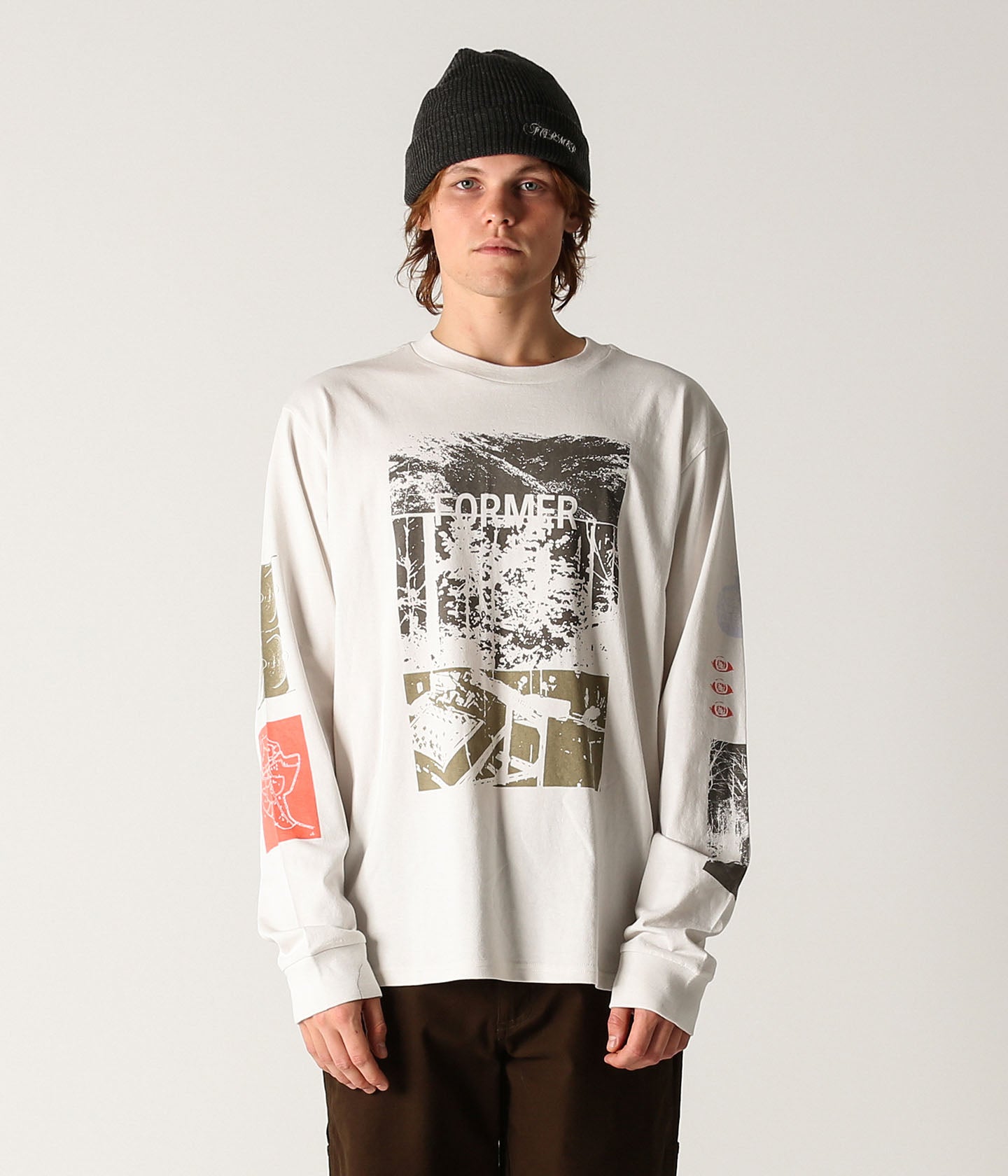 REQUIEM LS T-SHIRT // BONE