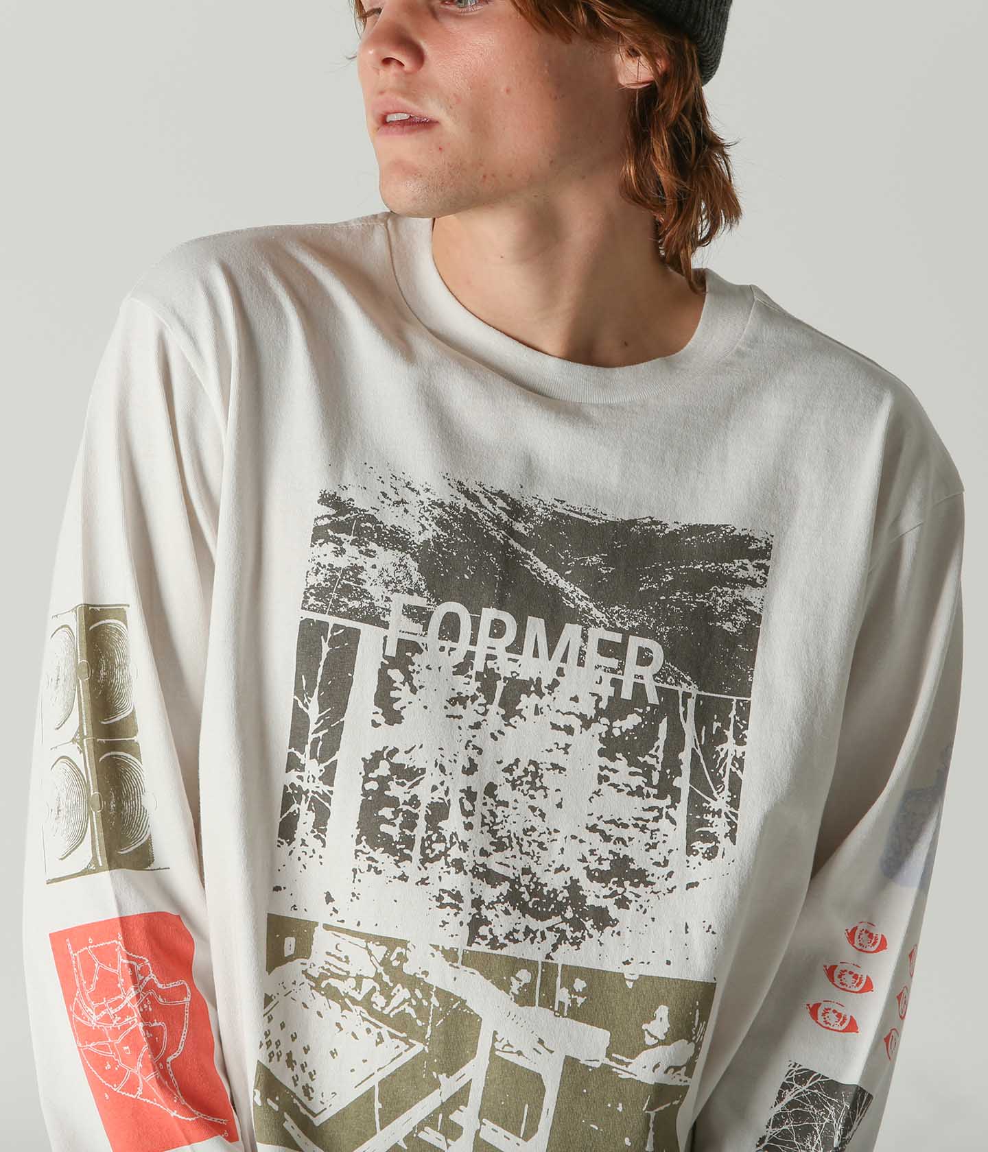 REQUIEM LS T-SHIRT // BONE