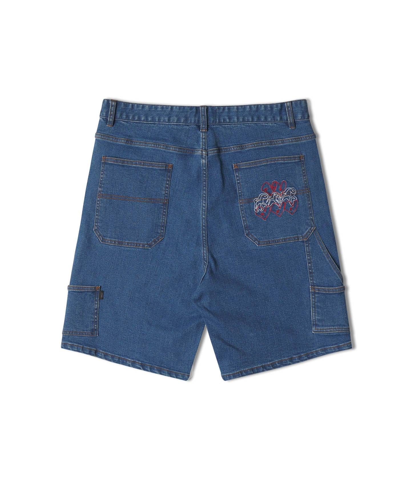 DISTEND DENIM WALKSHORT // DARK BLUE DENIM